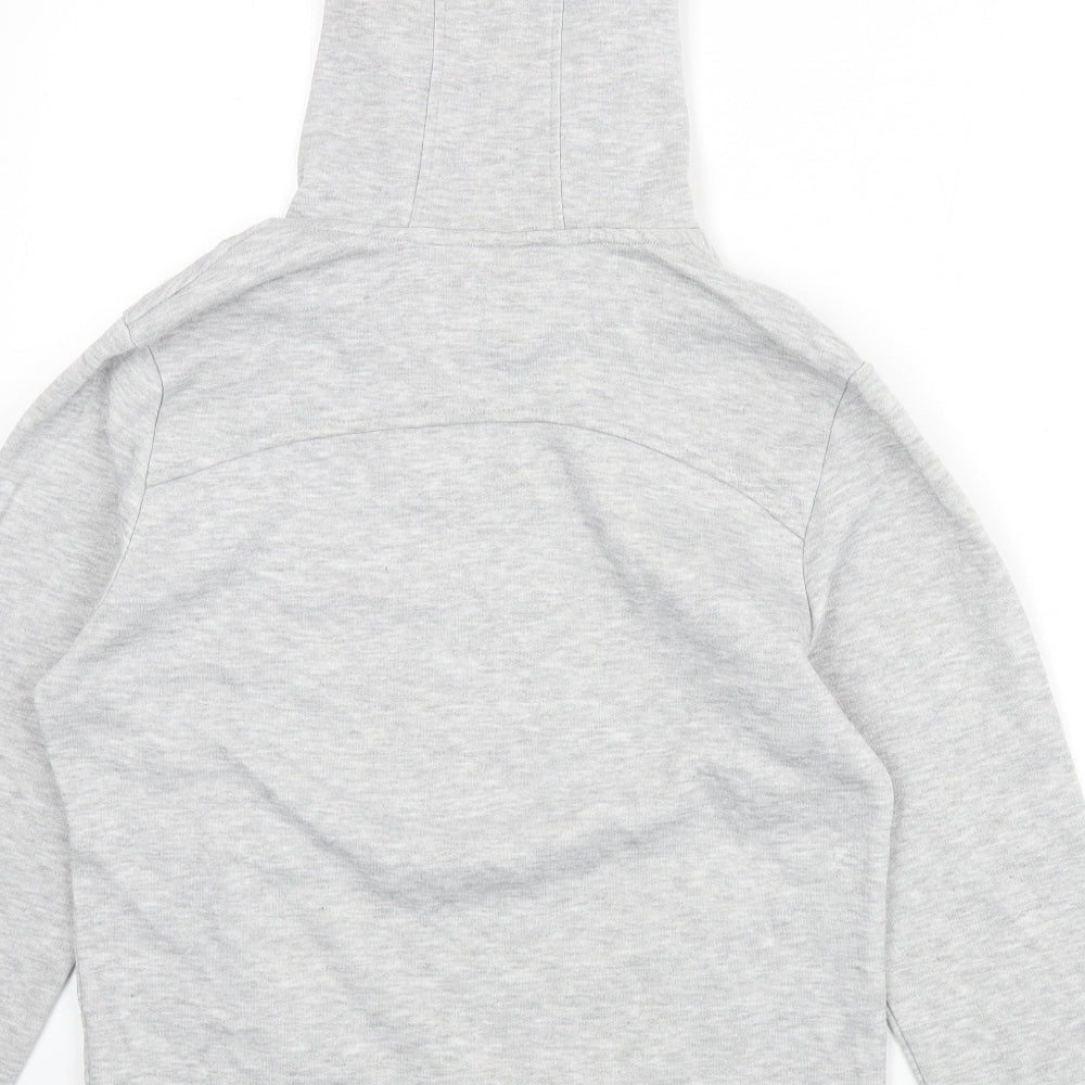 LA Gear Womens Grey Polyester Pullover Hoodie Size 12 Pullover