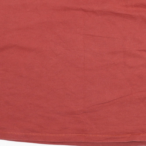 Weekday Womens Red 100% Cotton Pullover Sweatshirt Size XS Pullover