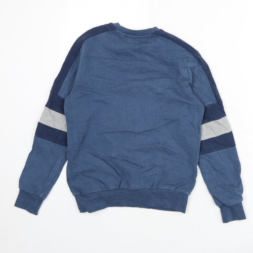 NEXT Boys Blue Cotton Pullover Sweatshirt Size 10 Years Pullover