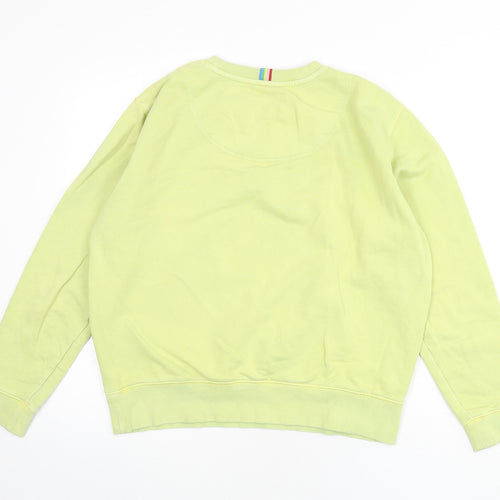 Joules Womens Green 100% Cotton Pullover Sweatshirt Size 10 Pullover