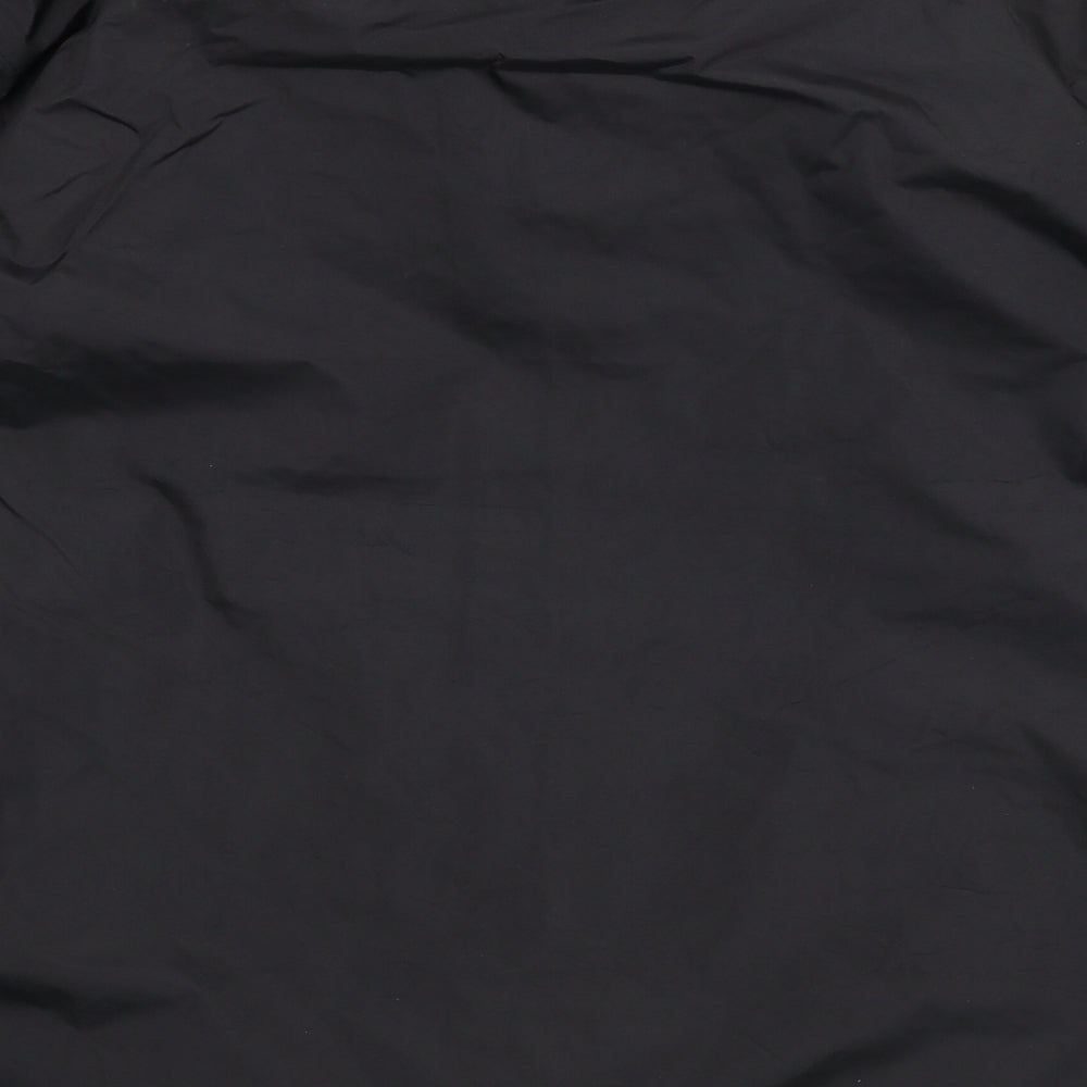 Regatta Mens Black Rain Coat Coat Size M Zip