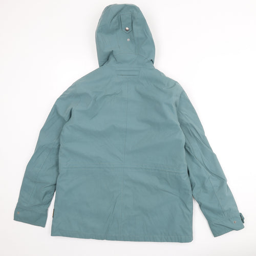 Jack Wolfskin Womens Blue Jacket Coat Size 10 Zip - Size 10-12
