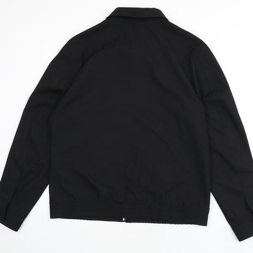 Autograph Mens Black Jacket Size L Button