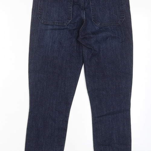 Gap Womens Blue Cotton Skinny Jeans Size 27 in L28 in Regular Zip - Pockets