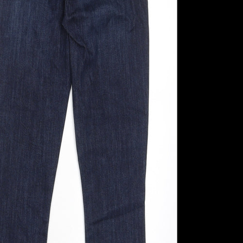 Gap Womens Blue Cotton Skinny Jeans Size 27 in L28 in Regular Zip - Pockets