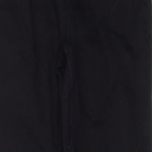 New Look Womens Black Cotton Jegging Jeans Size 8 L26 in Regular - Elasticated waist