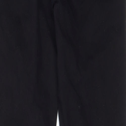 New Look Womens Black Cotton Jegging Jeans Size 8 L26 in Regular - Elasticated waist