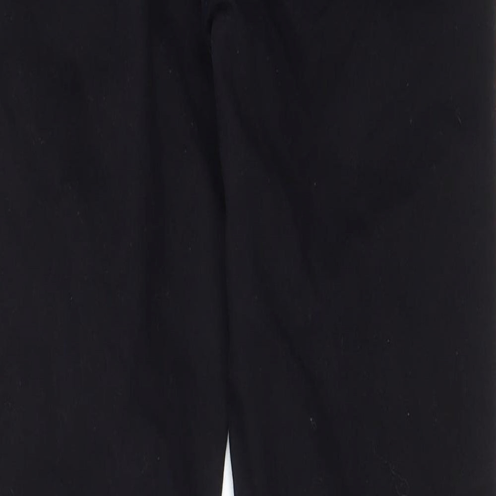 New Look Womens Black Cotton Jegging Jeans Size 8 L26 in Regular - Elasticated waist