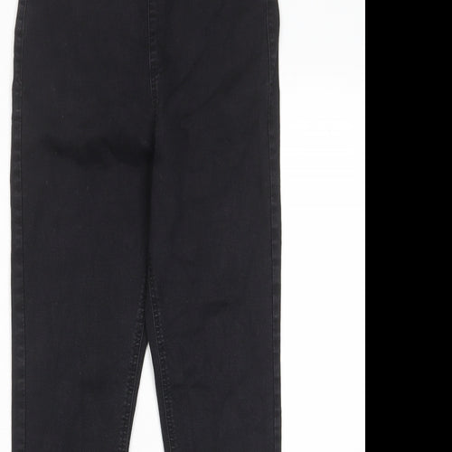Marks and Spencer Womens Grey Cotton Jegging Jeans Size 10 L28 in Regular - Elasticated waist