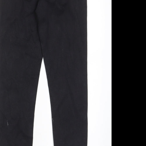 Marks and Spencer Womens Grey Cotton Jegging Jeans Size 10 L28 in Regular - Elasticated waist