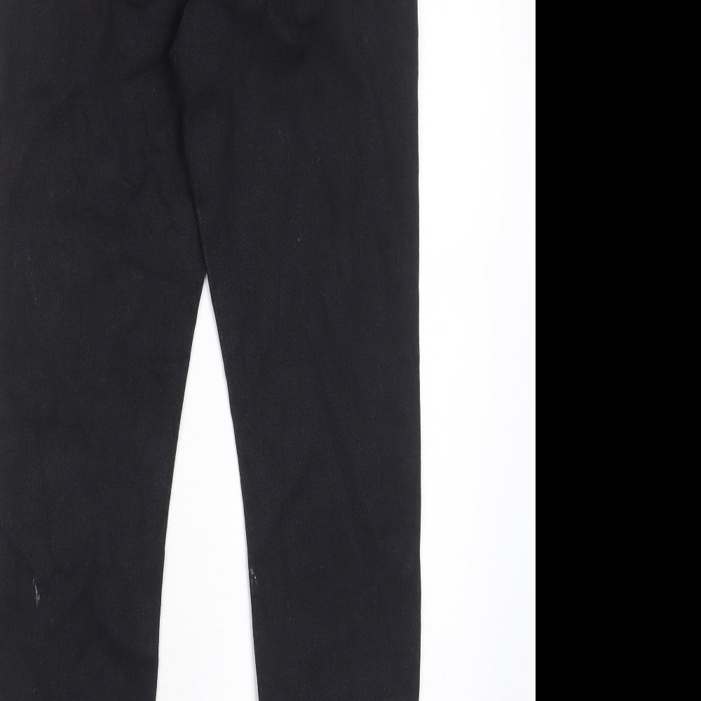 Marks and Spencer Womens Grey Cotton Jegging Jeans Size 10 L28 in Regular - Elasticated waist