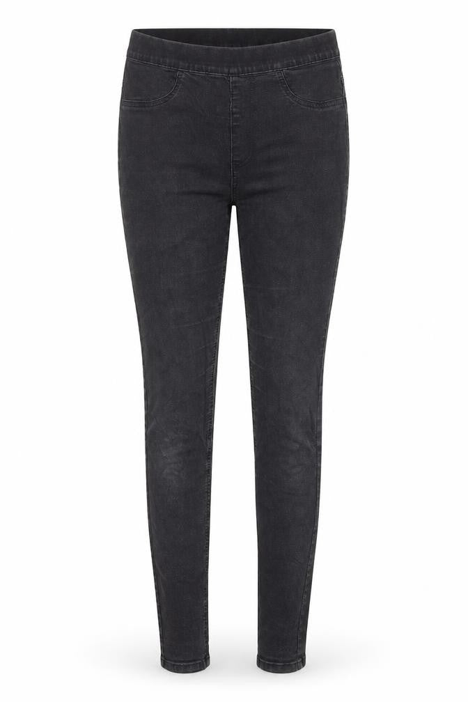 Marks and Spencer Womens Grey Cotton Jegging Jeans Size 10 L27 in Regular