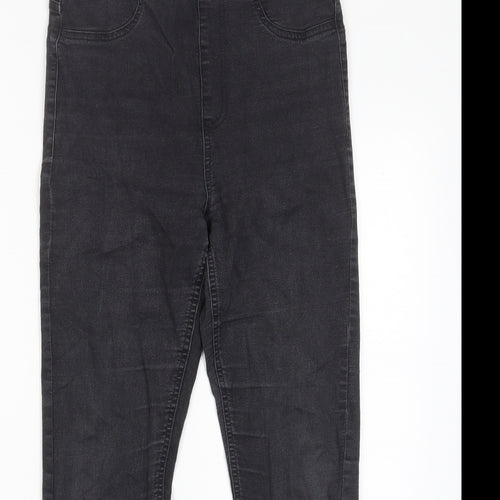 Marks and Spencer Womens Grey Cotton Jegging Jeans Size 10 L27 in Regular