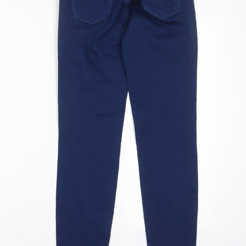 J.BRAND Womens Blue Cotton Skinny Jeans Size 24 in L29 in Regular Zip - Pockets