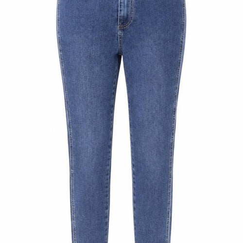 NEXT Womens Blue Cotton Skinny Jeans Size 10 L28 in Regular Zip - Pockets