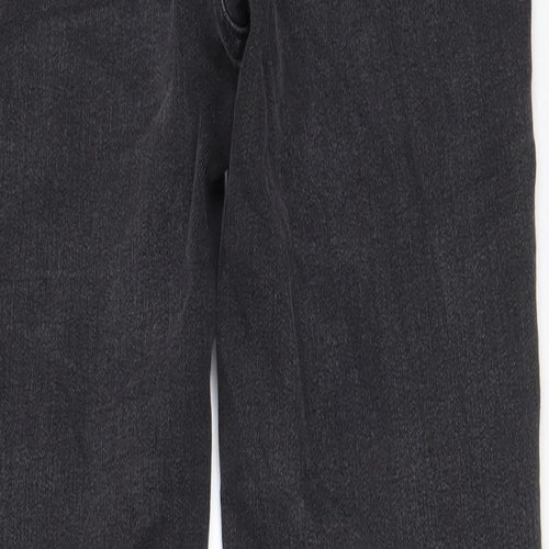 Simply Vera by Vera Wang Womens Grey Cotton Skinny Jeans Size 30 in L29 in Regular Zip - Pockets