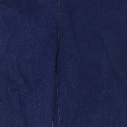Bonmarché Womens Blue Cotton Jegging Jeans Size 12 L29 in Regular