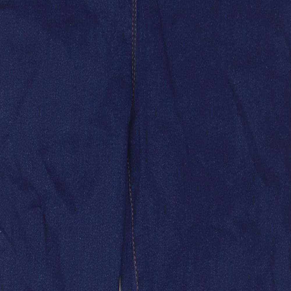 Bonmarché Womens Blue Cotton Jegging Jeans Size 12 L29 in Regular