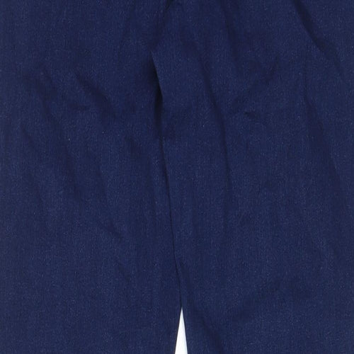 Bonmarché Womens Blue Cotton Jegging Jeans Size 12 L29 in Regular