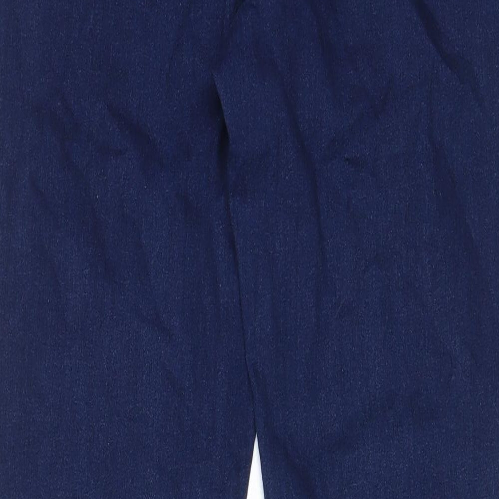 Bonmarché Womens Blue Cotton Jegging Jeans Size 12 L29 in Regular