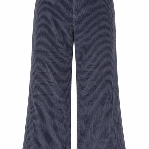 Amuse Womens Blue Cotton Trousers Size 26 in L26 in Regular Zip - Pockets
