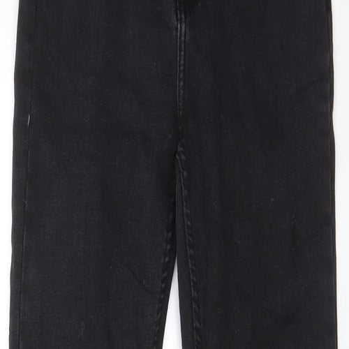Denim & Co. Womens Black Cotton Skinny Jeans Size 8 L27 in Regular Zip - Pockets