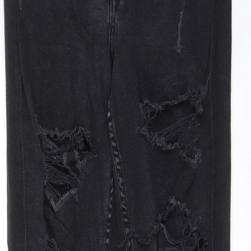 H&M Womens Black Cotton Skinny Jeans Size 30 in L29 in Regular Zip - Pockets