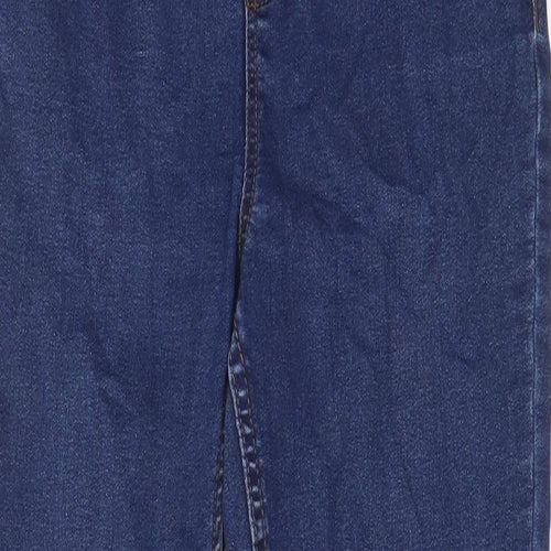 New Look Womens Blue Cotton Jegging Jeans Size 10 L25 in Regular