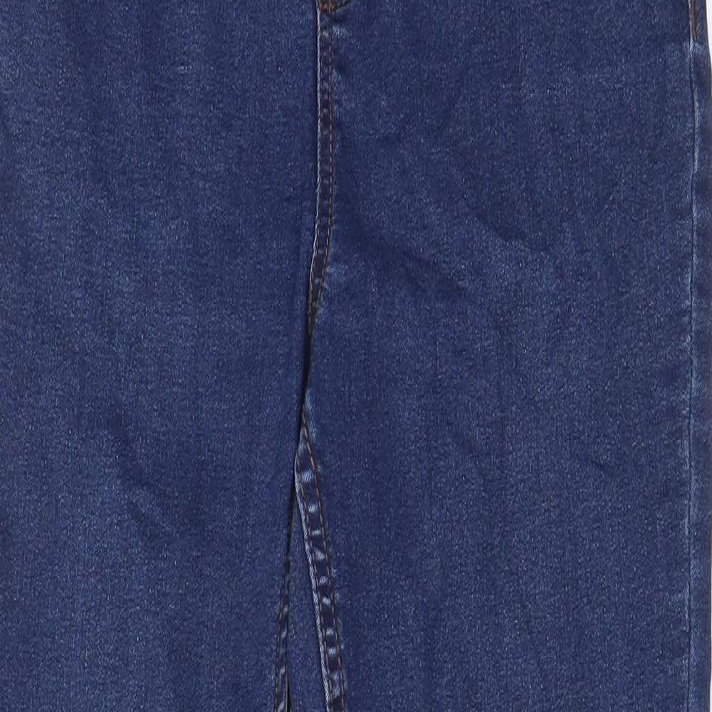 New Look Womens Blue Cotton Jegging Jeans Size 10 L25 in Regular