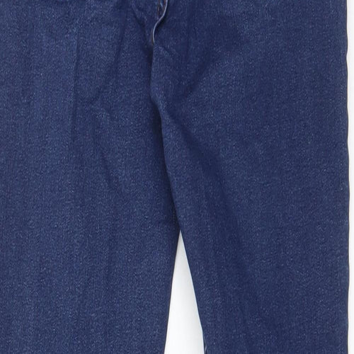 New Look Womens Blue Cotton Jegging Jeans Size 10 L25 in Regular