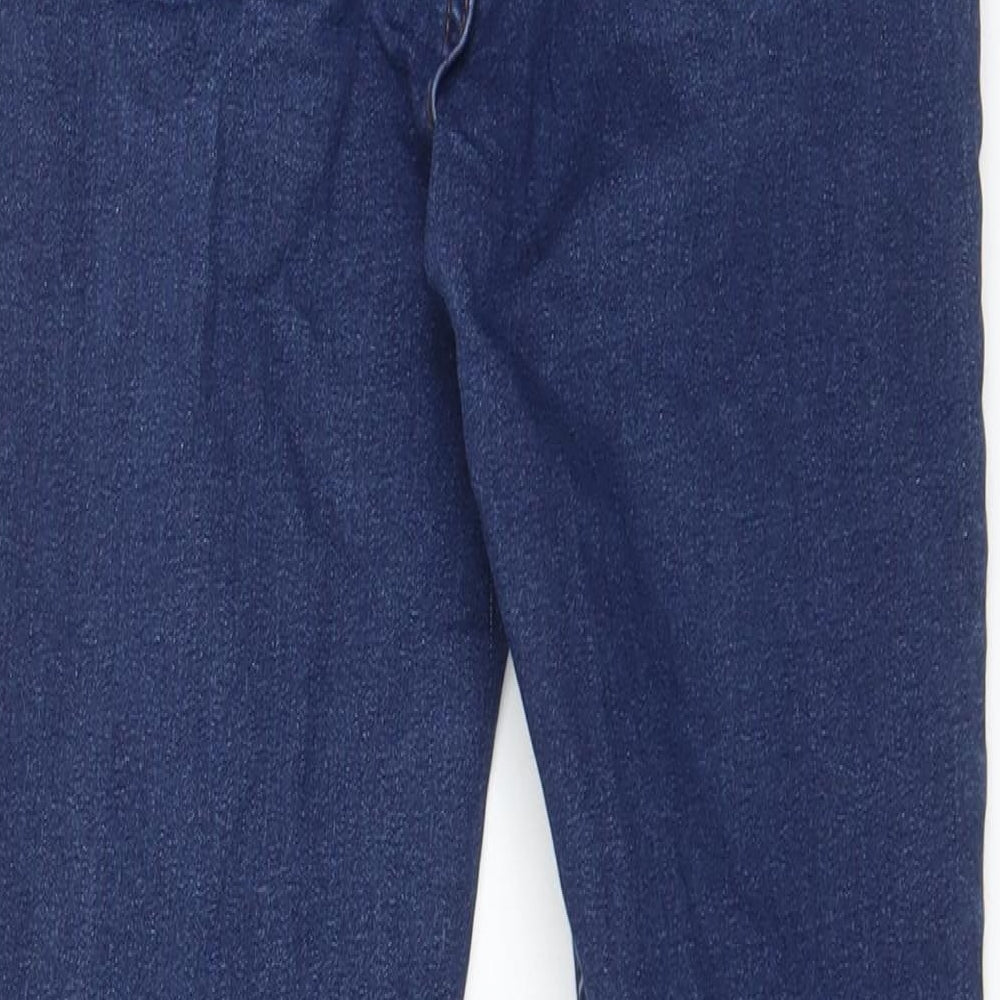 New Look Womens Blue Cotton Jegging Jeans Size 10 L25 in Regular