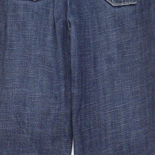 Seraphine Womens Blue Cotton Straight Jeans Size 30 in L28 in Regular