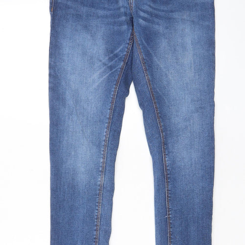 Denim & Co. Mens Blue Cotton Skinny Jeans Size 30 in L32 in Regular Zip - Pockets