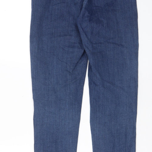 Medicine Womens Blue Cotton Jegging Jeans Size 10 L28 in Regular Zip - Pockets, Belt Loops