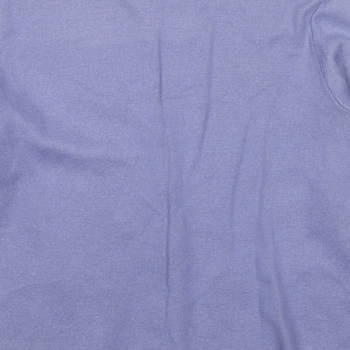 Damart Womens Blue V-Neck Acrylic Cardigan Jumper Size 24