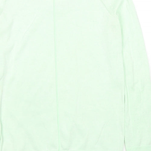 Gap Womens Green Round Neck Polyester Pullover Jumper Size S