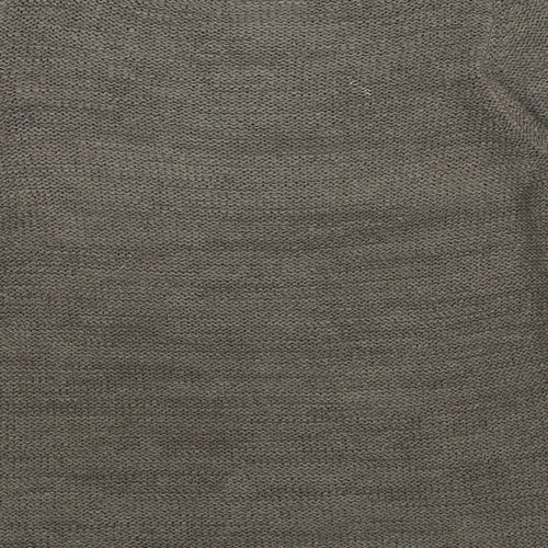 BHS Womens Brown Boat Neck Acrylic Pullover Jumper Size 14