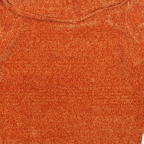 Klass Womens Brown Roll Neck Polyester Pullover Jumper Size L