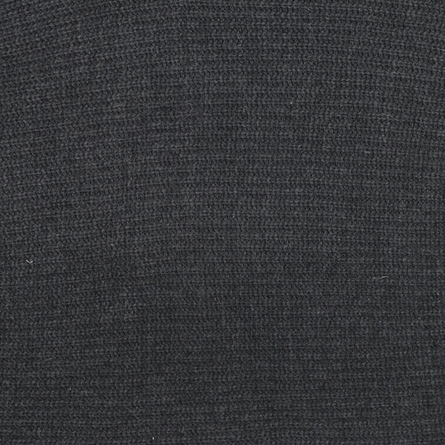 Pemizzi Womens Grey Boat Neck Acrylic Pullover Jumper Size 12