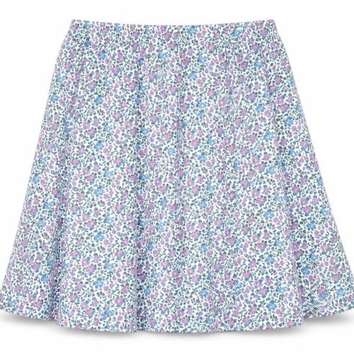 Fashion Friendly Womens Multicoloured Floral Polyester Swing Skirt Size M
