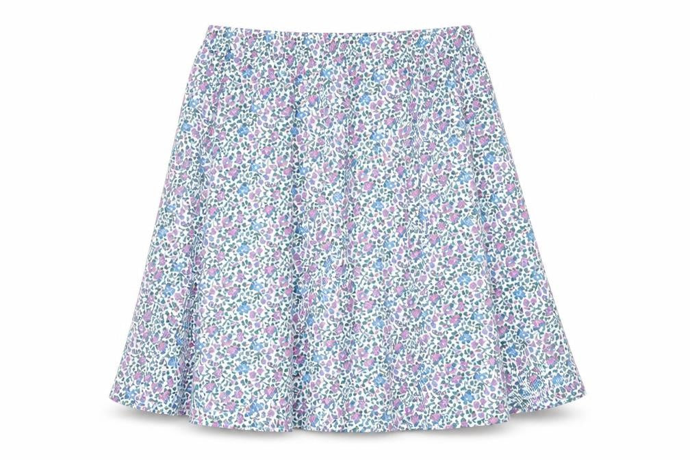 Fashion Friendly Womens Multicoloured Floral Polyester Swing Skirt Size M
