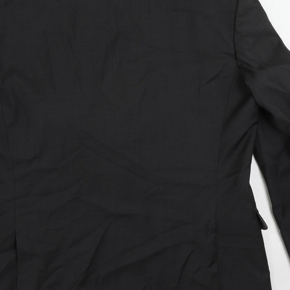 Marks and Spencer Mens Grey Wool Jacket Suit Jacket Size 40 Regular