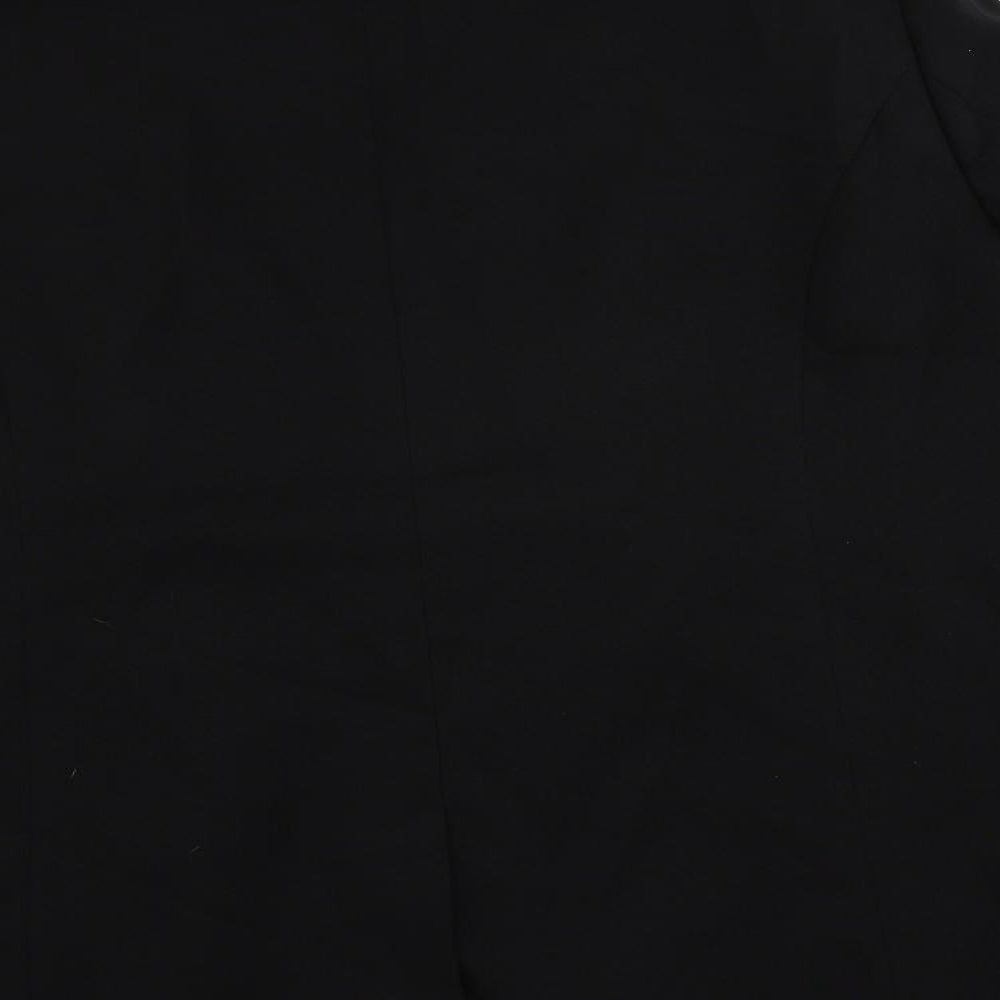 Anthology Womens Black Jacket Blazer Size 20 Button