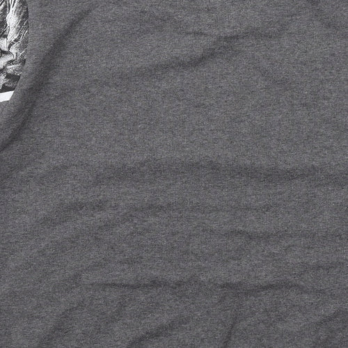 Million & Man Mens Grey Cotton Pullover Sweatshirt Size L