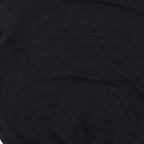 Superdry Womens Black Cotton Pullover Sweatshirt Size S Pullover