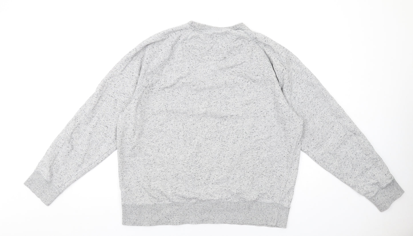 Burton Mens Grey Cotton Pullover Sweatshirt Size XL