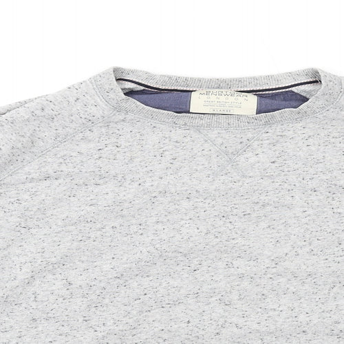 Burton Mens Grey Cotton Pullover Sweatshirt Size XL