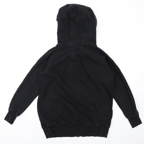 Seraphine Womens Black Cotton Full Zip Hoodie Size M Zip