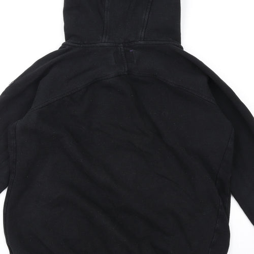 Seraphine Womens Black Cotton Full Zip Hoodie Size M Zip