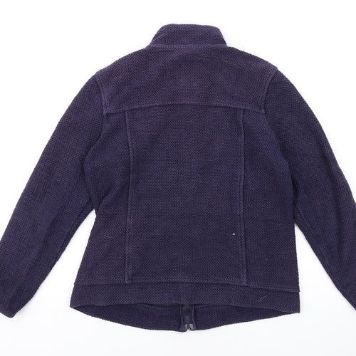 Weird Fish Womens Blue Jacket Size 12 Zip